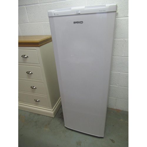 57 - Beko Upright A+ Frost Free Freezer 54 x 147