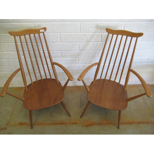 98 - A Pair Of Goldsmith Ercol Armchairs