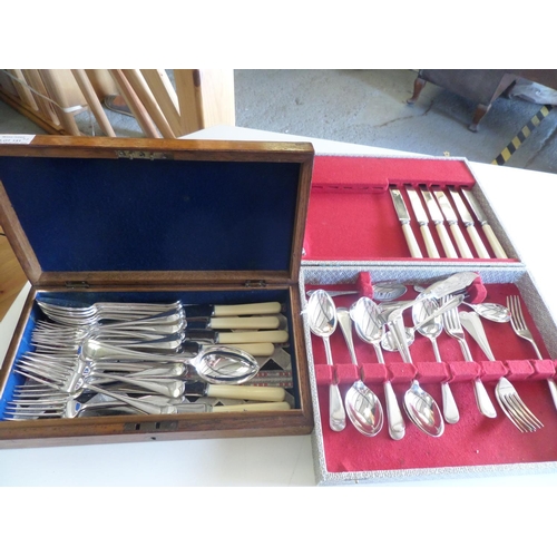 131 - 2 x Canteens of Assorted Cutlery