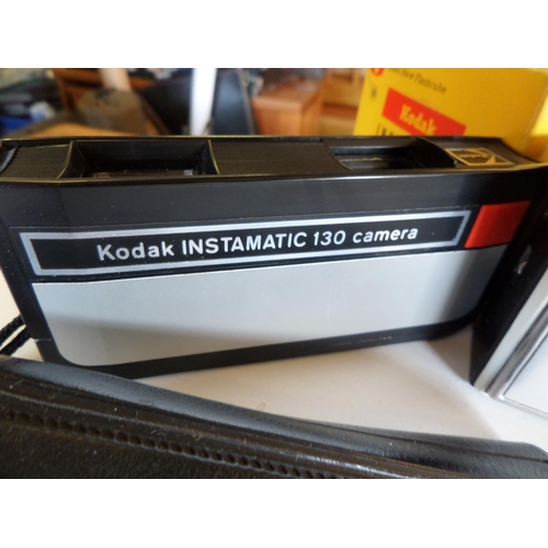 137 - 3 x Kodak Instamatic Camera 104/50 and 130