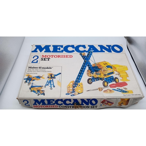 58 - Meccano Motorised Construction Set Box 2