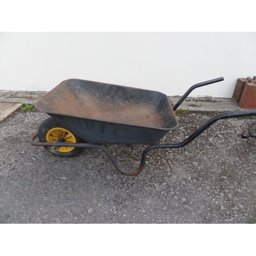 87 - Metal Wheelbarrow