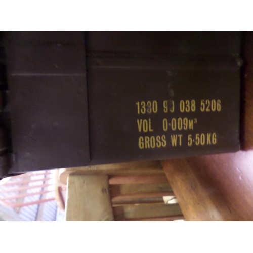 151 - Pair of Ammo cases