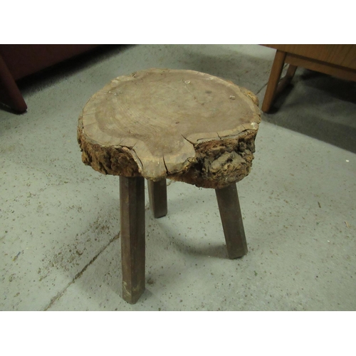 510 - A Handmade Wooden Stool