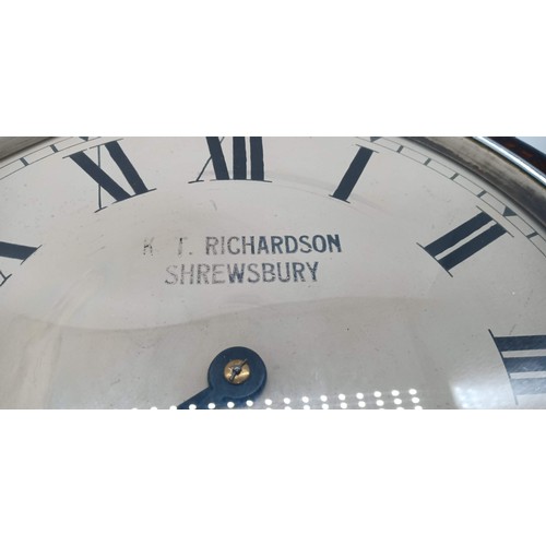 1 - A Cased Wall Clock for K T Richardson - Shrewsbury 16