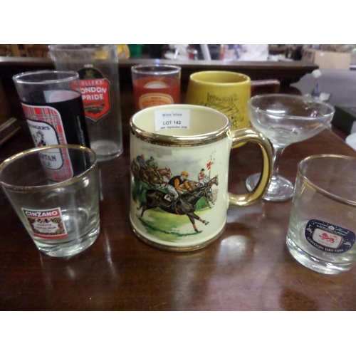 158 - Beer Tankards, Glassware and Other Breweriana