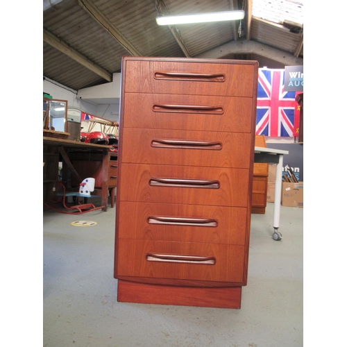 205 - G Plan Tall Chest of Drawers 103cm High