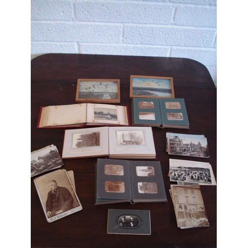 113 - A Selection of Vintage Photos including 4 Old Albums and 2 Prints of Scenic Wildlife