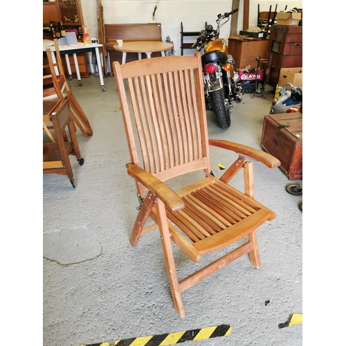 236 - Teak ' Indian Ocean' Garden Chair