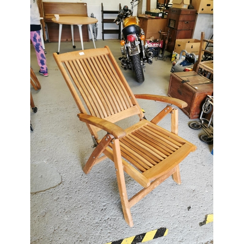 236 - Teak ' Indian Ocean' Garden Chair