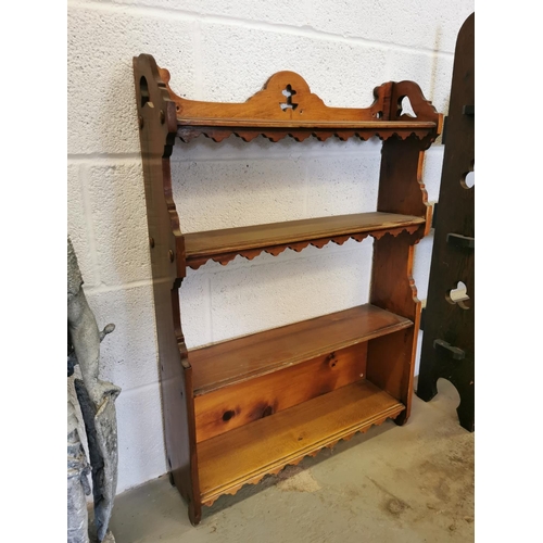 327 - Pine Hanging Book Shelf