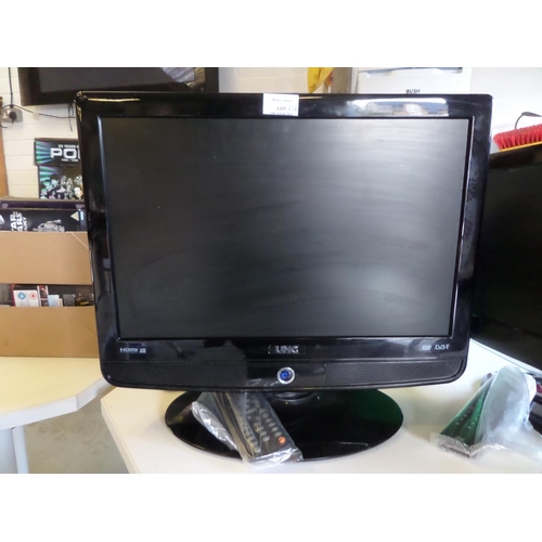 136 - UMC TV with Internal DVD Player and Remote Control