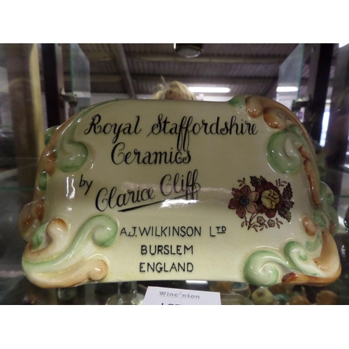 623 - A Very Rare Ceramic Shop Advertising Sign For Royal Staffordshire Ceramics by Clarice Cliff, AJ Wilk... 