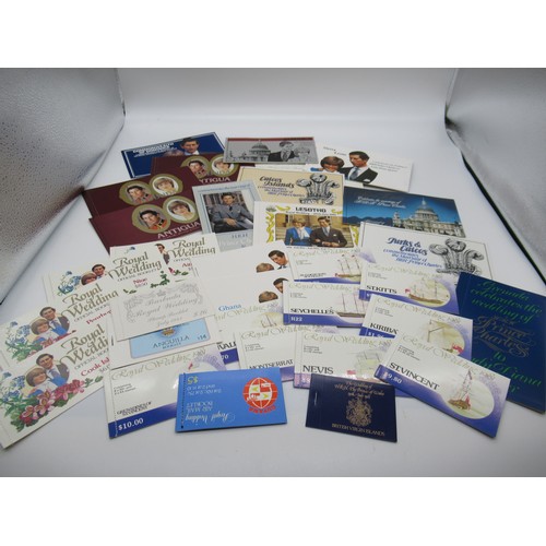 686 - Worldwide Presentation Sets Commemorating the Royal Wedding of Prince Charles & Lady Diana Spencer 1... 