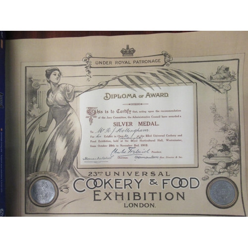 657 - Selection of Bakery Certificates ( 1912/13)