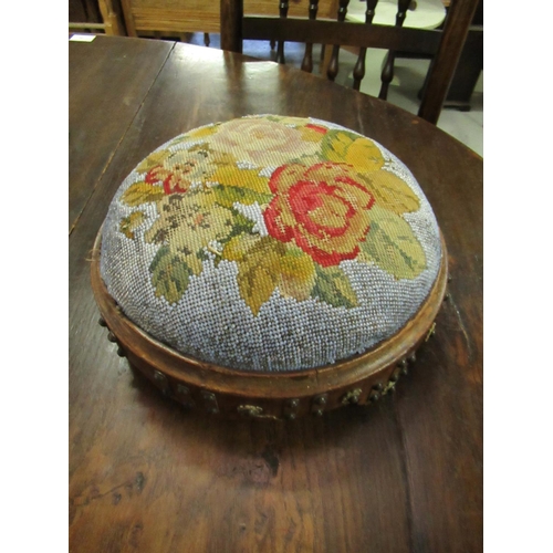 35 - Antique Lace Making Cushion - Bobbin Rest