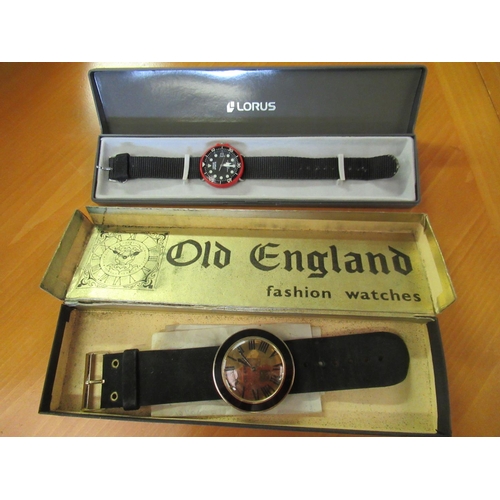 36 - 1967 Old English Watch - Boxed and a Lorus Sports Watch