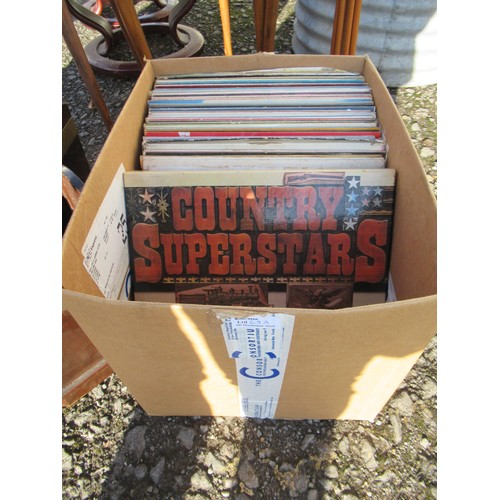 65A - A Box of Assorted Vinyl LP Records