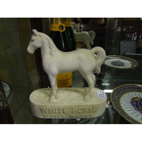 61 - A White Horse Scotch Whisky Advertising Horse