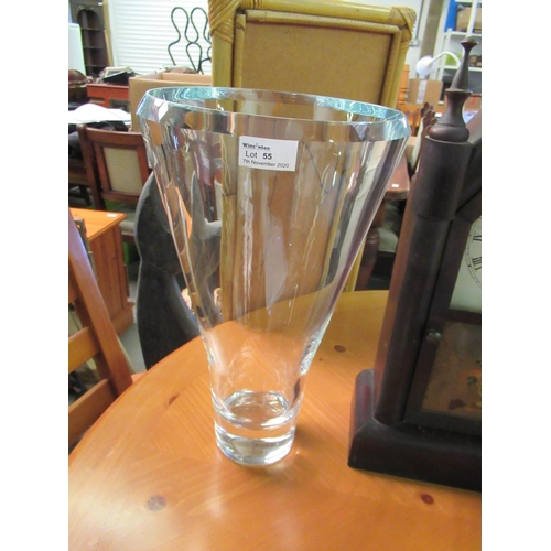 55 - Large Glass Vase ( 40cm)