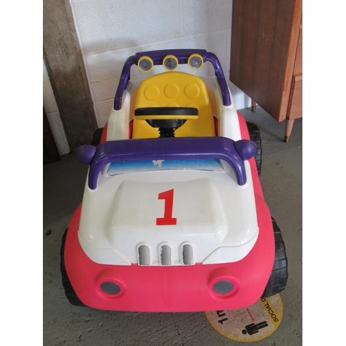 594 - Child's Fun Electric Buggy( New battery fitted recently & comes with charger)