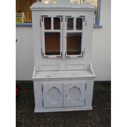 40 - Small White/ Grey Dresser with Drawers and Cupboards ****also now with additional base unit as pictu... 