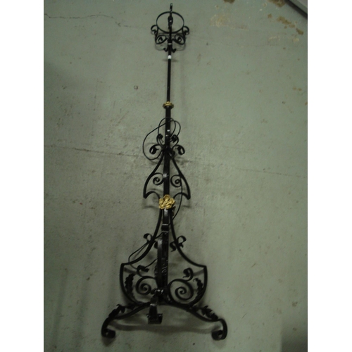 42 - Iron Lamp Stand  - no Shade