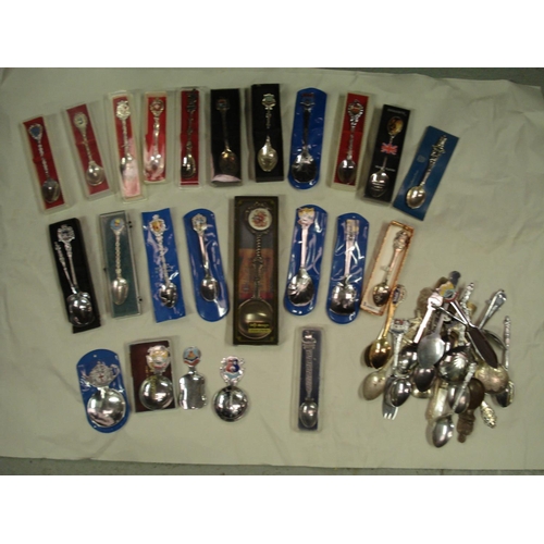 49 - A Quantity of Collectable Spoons