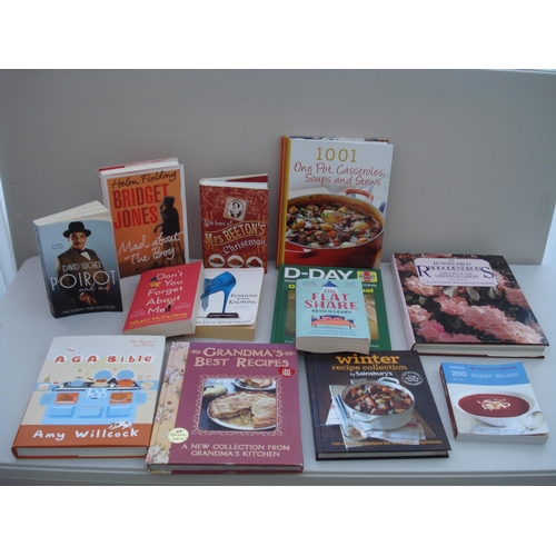 151 - Variety of Books inc. Cookery, Fiction and Other