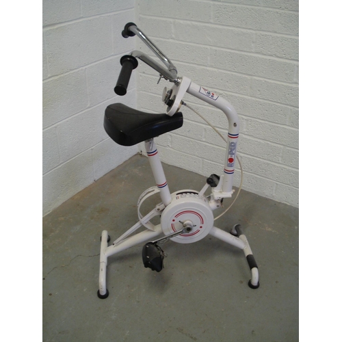 369 - G.A.C. Ro-Ped Foldaway Exercise Bike with Speedo and Timer