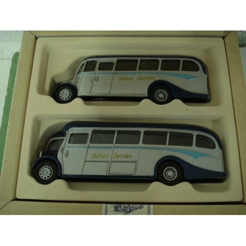 84 - A Corgi Limited Edition Box Set - Silver Service Buses