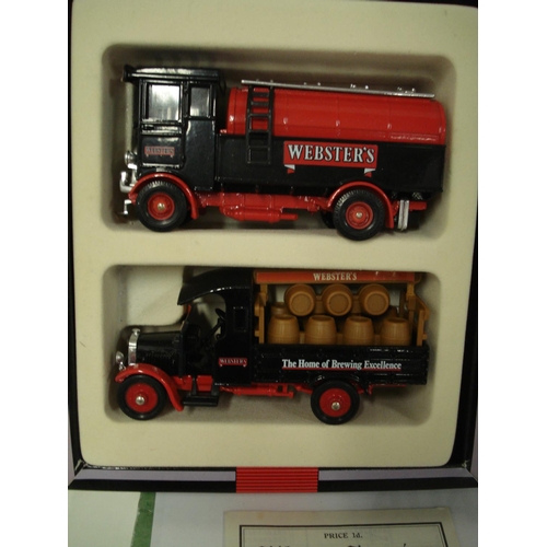 85 - A Corgi Limited Edition Box Set - - Webster's Brewery