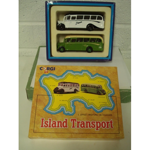 86 - A Corgi Limited Edition Box Set - Island Transport Buses