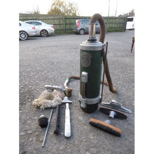 588 - Vintage Electrolux Cylinder Hoover with Accessories