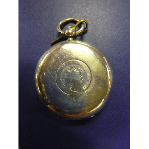 213 - Hallmarked Silver Vintage Pocket Watch