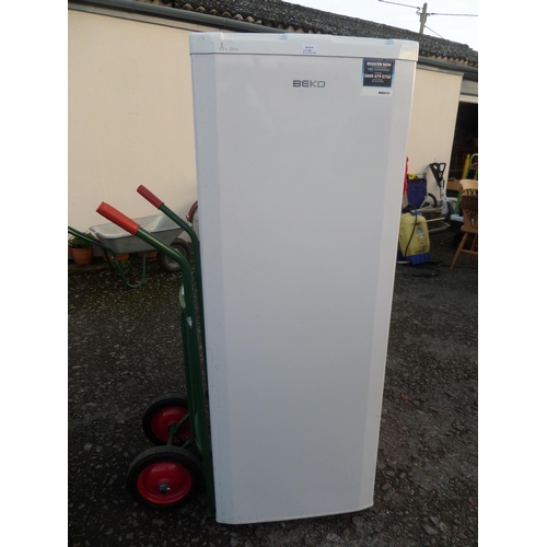 623 - Beko A+ Upright Freezer