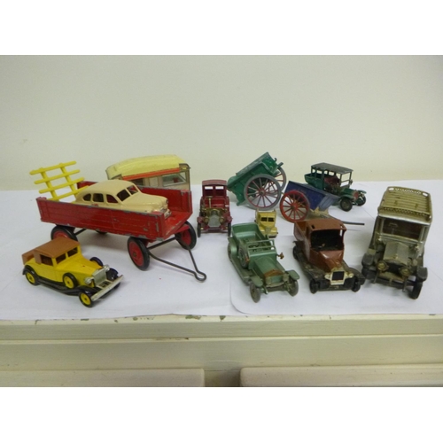 135 - A Box of model vehicles, Corgi, Yesteryear etc