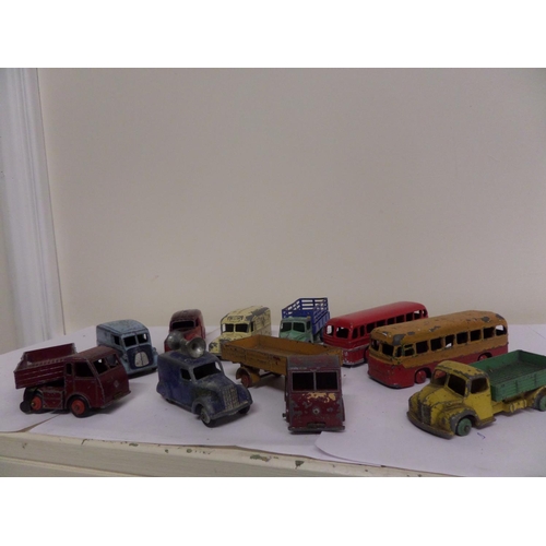 138 - A Box of model vehicles, mainly Dinky