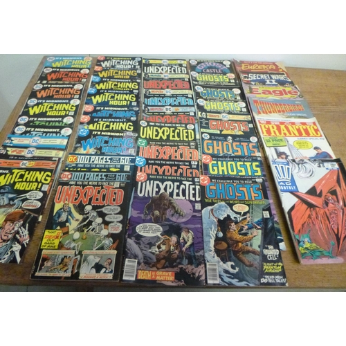 160 - Marvel Comics x 40 1974 - 1978, including Ghost, Unexpected, Witching Hour and more