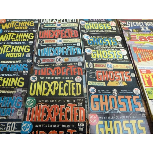 160 - Marvel Comics x 40 1974 - 1978, including Ghost, Unexpected, Witching Hour and more