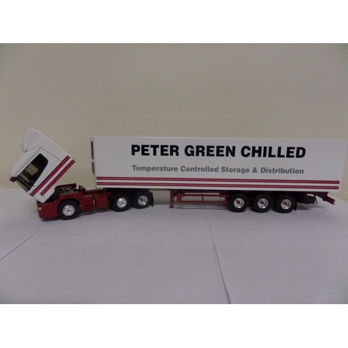 59 - Tekno Skania 1:5 Scale  Peter Green Chilled Temperature Controlled Storage and Distribution (damage ... 