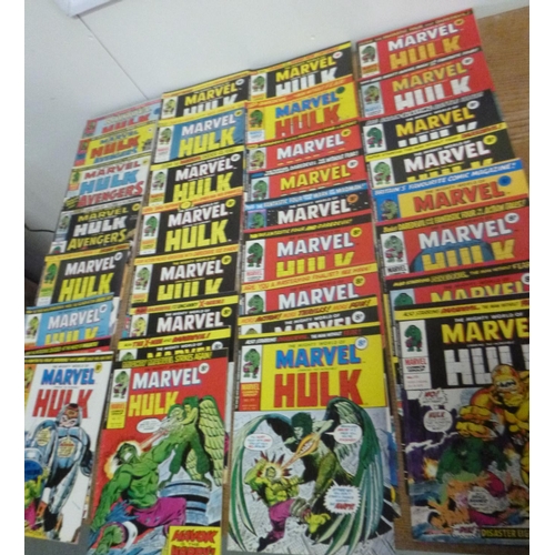 151 - 1976 Incredible Hulk x 33 Comics no. 170 to 202.