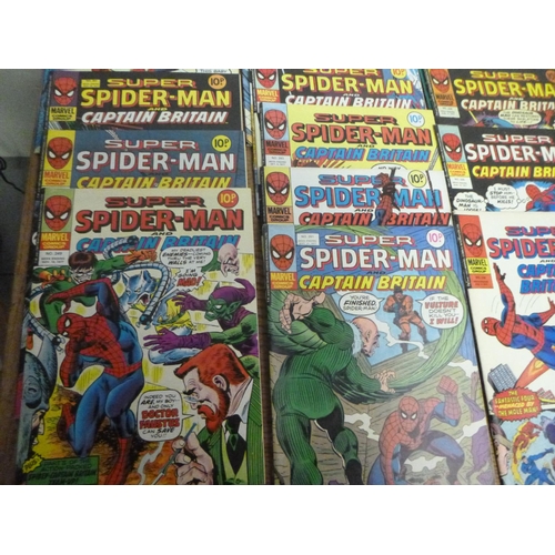 163 - Spiderman 1977 x 27 Marvel Comics no. 229 to 255