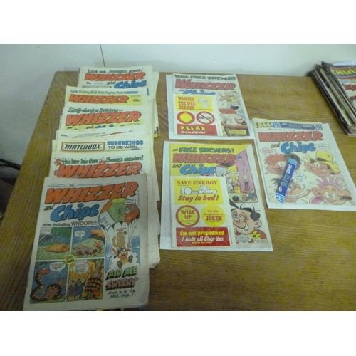 171 - Whizzer and Chips Comics 1985- 1987  x 48, 1985 x 2, 1986 x 19, 1987 x 27 and 3 Special  07/11/1987 ... 