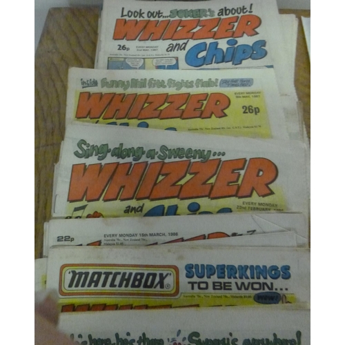 171 - Whizzer and Chips Comics 1985- 1987  x 48, 1985 x 2, 1986 x 19, 1987 x 27 and 3 Special  07/11/1987 ... 