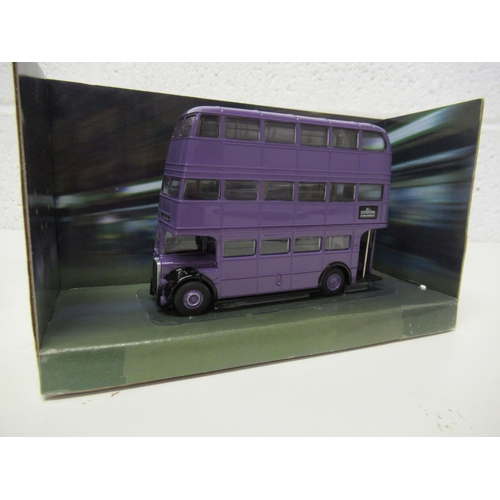 27 - Harry Potter Die Cast Metal Collectables inc Hogwarts Express, The Knight Bus and Mr Weasley's Ford ... 