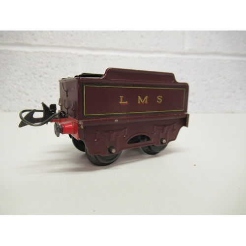 3 - Hornby Clockwork Train Set No.601 Goods Set in Good Working Order and additional Goods Cart (No Key)