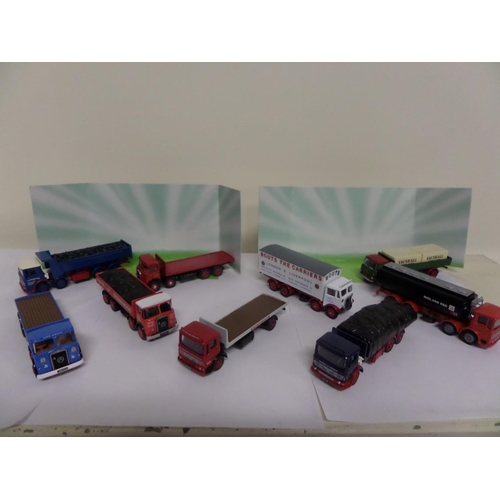 56 - 10 x Gilbow Exclusive First Editions 1:76 Commercial Vehicles to include Flatbed, Tipper etc