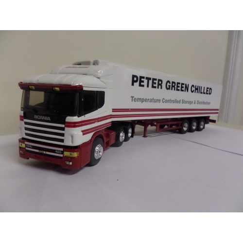 59 - Tekno Skania 1:5 Scale  Peter Green Chilled Temperature Controlled Storage and Distribution (damage ... 