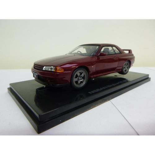 64 - Scalextric/Slot Car - Nissan Skyline GTR (R32) Red Pear Metallic HPI Racing